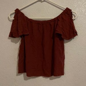 Off the shoulder top